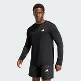 Adidas Workout Essentials Flex T-shirt Met Lange Mouwen Zwart S Man