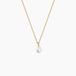 Collier Nahemia Argent Doré Perle De Culture
