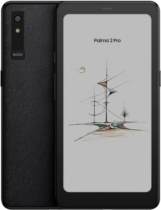 BOOX Palma2 Pro e-reader – Zwart – 6,13" Kleuren-ePaper, Android 15, 128GB