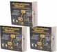Merkloos / Sans marque Kerstverlichting - 3x - LED warm wit - op batterij - 6 meter - timer - draadverlichting - lichtsnoeren