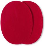 Prym Patches Suèdeimitatie Rood gekleurd Polyester Katoen