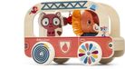 Lilliputiuts Jack le Lion voiture d'activités en bois