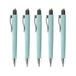 FABER-CASTELL Poly Matic Caribic Blue 0,7 mm, 5 stuks | Vulpotlood met automatische stiftvoortgang voor comfortabel schrijven