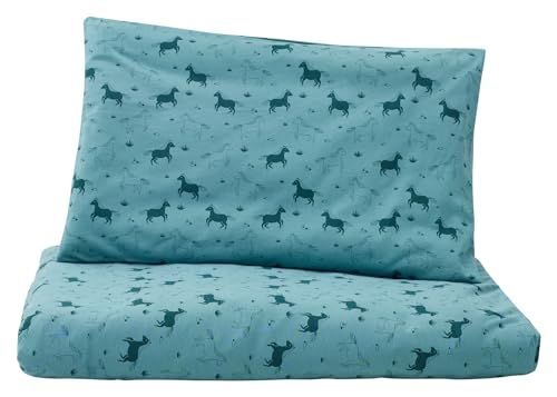 Kinderjersey beddengoedset van biologisch katoen, 100 x 135 cm, kussen 40 x 60 cm, GOTS-gecertificeerd