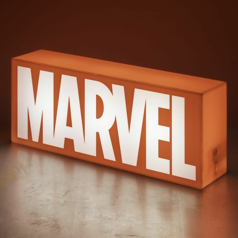 Paladone Marvel Logo Light - Red & White - USB Powered