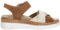 SUB55 Comfort Collection Sami 02 Sandales Plat - Cognac - Taille 43