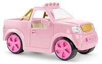 Lori Set terreinwagens, accessoires voor 15 cm poppen, auto poppenaccessoires met accessoires en meer, speelgoed voor kinderen vanaf 3 jaar