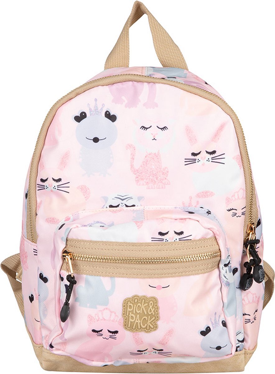 Pick Pack Sweet Animal Backpack S - Pink