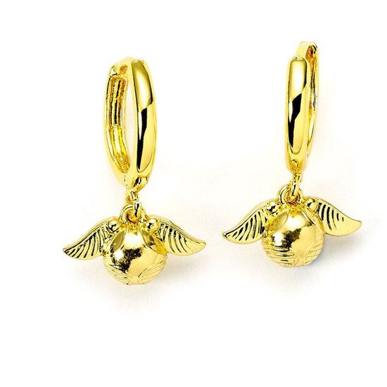 The Carat Shop Harry Potter Golden Snitch Oorringen Goudkleurig
