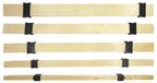 Merkloos Hardheidsverstelling 35 mm x 8 mm met Houten Latten en Schuiven