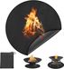 Tapis de grill rond ignifuge 97 x 97 cm