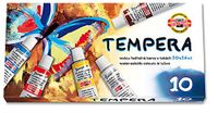KOH-I-NOOR 016254800000 16 ml Set Tempera kleurverf (Pack van 10)