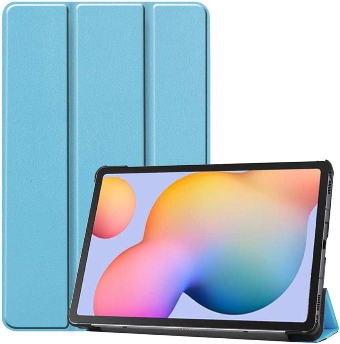 Ntech Tab S6 Lite Hoes / - / - / Licht Blauw