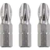 kwb Industrial Steel Bits, 25mm, Phillips/ kruisgleuf PH2 3 stuks