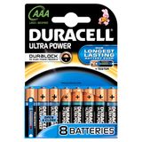 Duracell 8x LR03 AAA Alkaline Wegwerpbatterij
