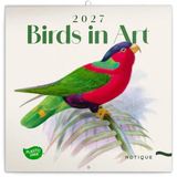 Presco Birds in Art Kalender 2027 Wandkalender