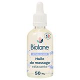 BIOLANE - Huile de Massage Bébé - Favorise la détente - 50ml