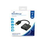 MediaRange MRCS177 video kabel adapter 0,2 m DisplayPort naar HDMI Zwart