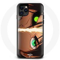 Maniacase Hoesje voor iPhone 13 Pro Eren Yeager Attack on Titan cover Anime