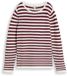 Tom Tailor Gebreide trui van katoen - Maat XS - preppy plum stripe