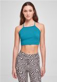 Urban Classics Crop top -5XL- Triangle Blauw
