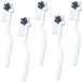 Unyqoos® Set de cinq brosses polyvalentes pour un nettoyage efficace et confortable