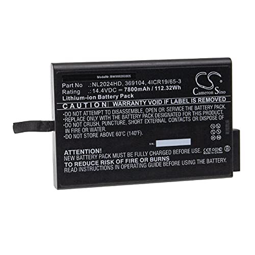 VHBW Batterij compatibel met Esaote ultra sound Mylab Five Medizetechniek (7800mAh, 14,4V, Li-Ion)