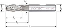 Rotec HSS-E vingerfrees, kort, ø15