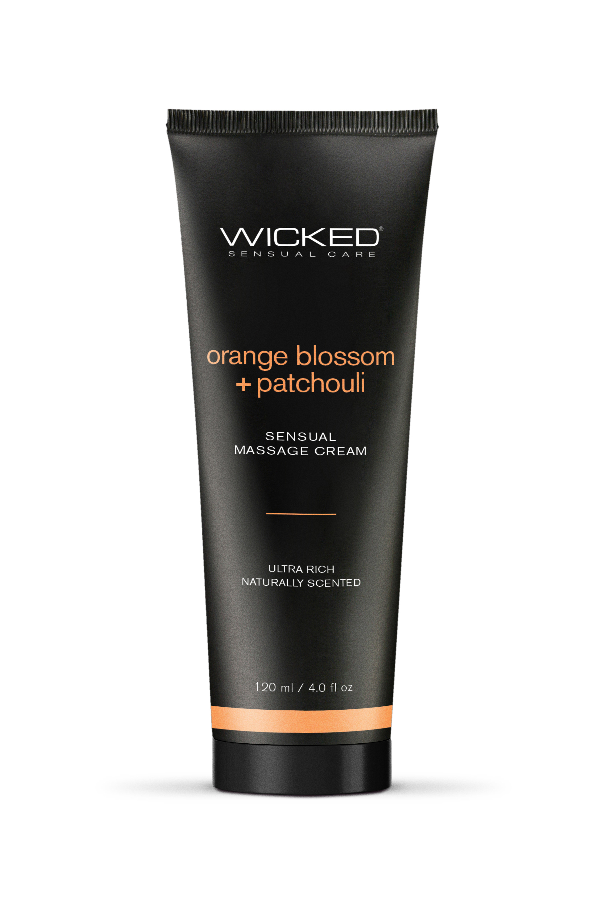 Wicked Wicked - Orange Blossom + Patchouli - Massagecrème - 120 ml