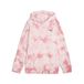 PUMA Essentials relaxte tie-dye hoodie, Roze, Maat 7-8Y