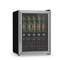 Klarstein Drankkoelkast met Glazen Deur - 60 Liter Mini-Drankkoelkast