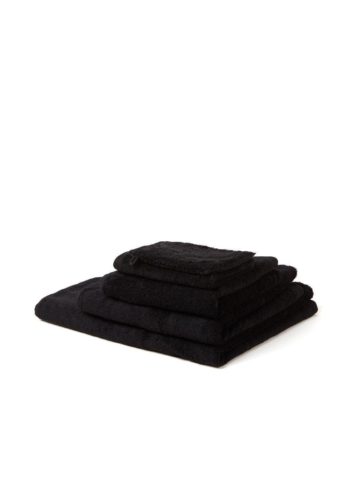 Aquanova Handdoek LONDON Black - 100x150cm