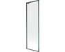 Mexen Next L badwand 1-deurs 60 x 150 cm, zwart frame
