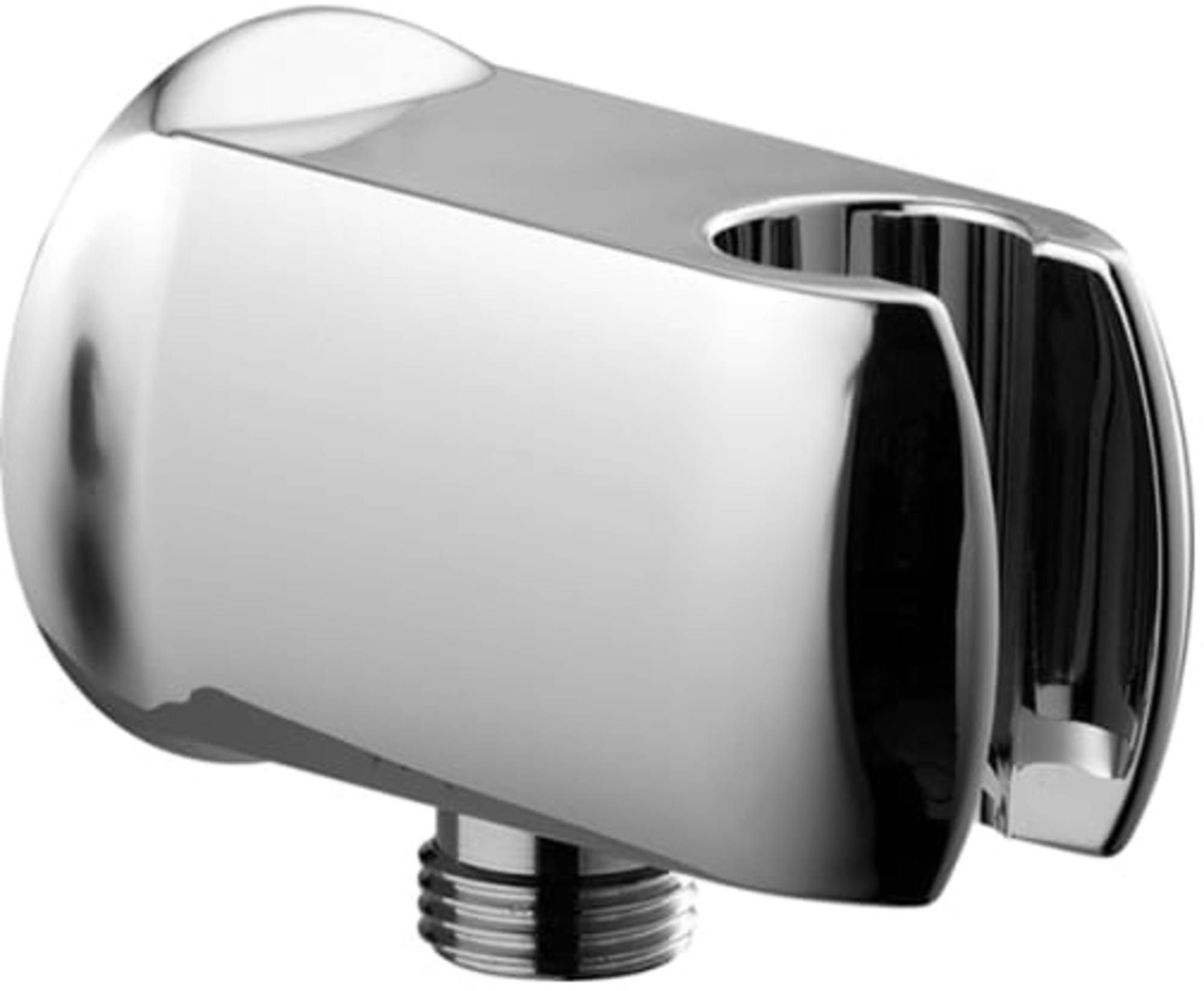 Hansa Muuraansluitbocht - Chroom - 4015474672406