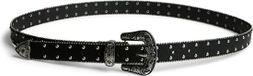 PIECES Curve PIECES PCKINSANA STUDDED JEANS BELT QX Zwart