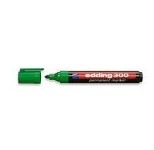 Edding 300 - Permanente markers - Zwart, Groen - 10 stuks