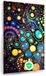 Merkloos / Sans marque Psychedelic Wall Decoration - Modern Art Poster - 50x75 cm