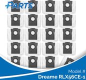 Plus.Parts Dreame RLX56CE-1 Sacs aspirateur (20 Pièces)