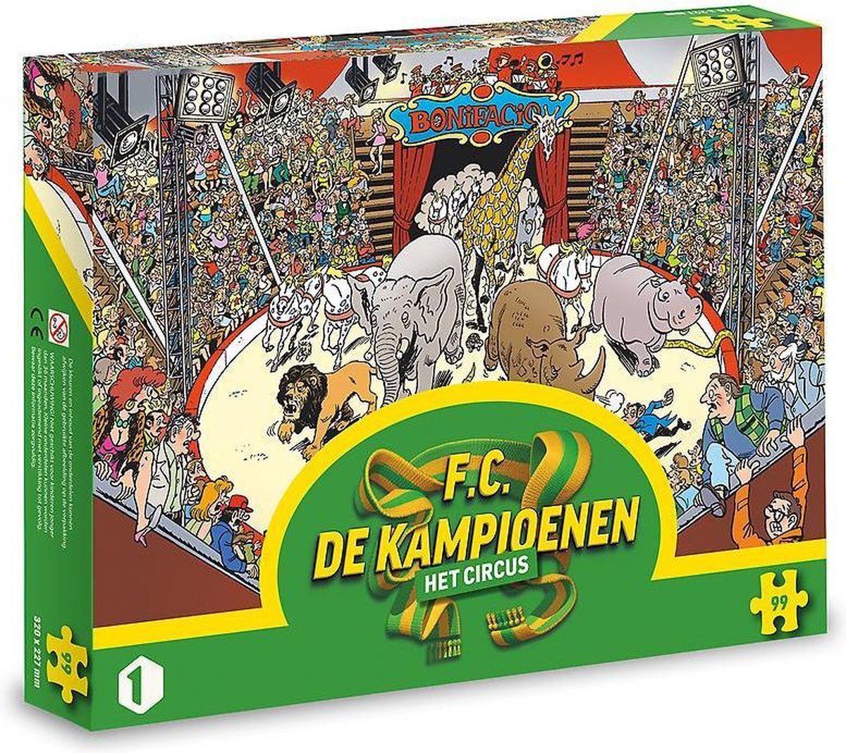 FC De Kampioenen F.C. de kampioenen - Het circus puzzel