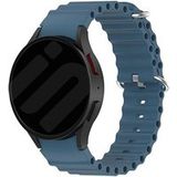 Strap-it Samsung Bracelet Océan Samsung Galaxy Watch 4 Classic 42mm (bleu gris)
