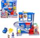 PAW Patrol - Pup Squad Search & Rescue Politiebureau - Speelset met Racer Chase Humdinger & Kattenvriendje - Speelsets