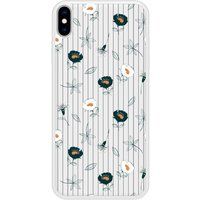 Apple Siliconen hoesje compatibel met iPhone XS Max Garden Flowers