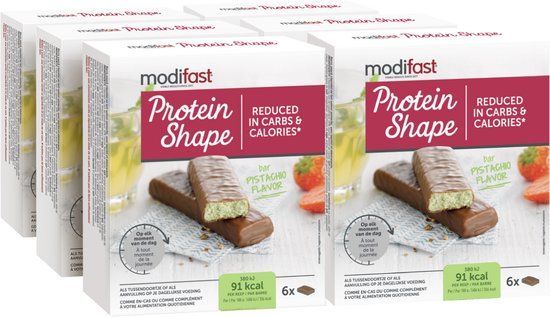 Modifast Protein Shape Bar Pistache 6st - 199g