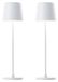 Brilliant LED Lampe Kaami - 2er-Set, Dimmfunktion, Warmweiß, 310 lm, Touchdimmer, USB, Akku, Outdoor, Indoor, 37cm hoch