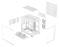 FRACTAL DESIGN Pop 2 Vision White RGB PC-behuizing