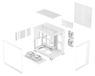 FRACTAL DESIGN Pop 2 Vision White RGB PC-behuizing