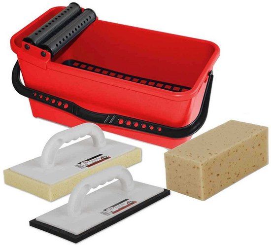 Rubi Ecoclean Sponsbak set | 20 liter - Rood