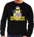 Bellatio Decorations Shoppartners Bv Fout Paas sweater zwart donder op met je Pasen voor heren - Pasen trui L