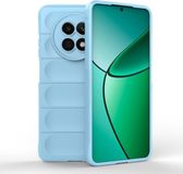 Techsuit Hoesje geschikt voor Realme 12x - Magic Shield Silicone Back Cover - Blauw