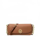 MICHAEL KORS SM FLAP CHAIN XBODY Bruin